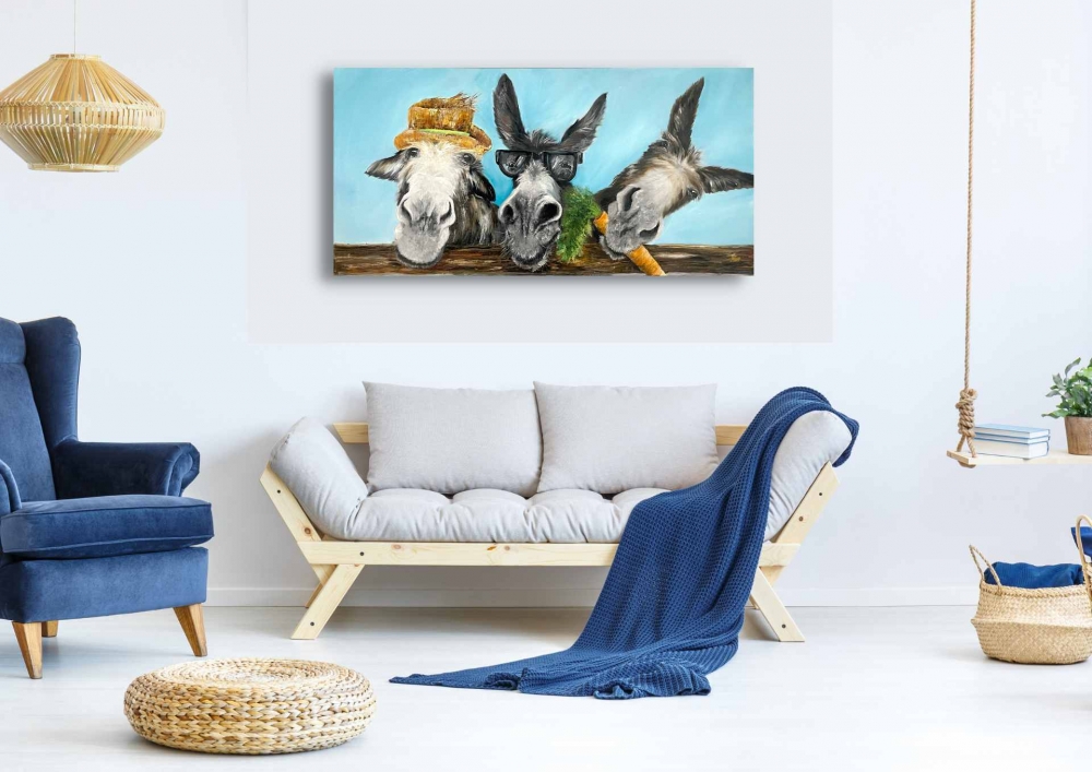 The Three wise Donkeys