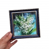 Lily of the valley flowers painting