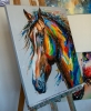 Multicolored Equine