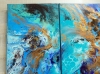 Tropical waters Triptych