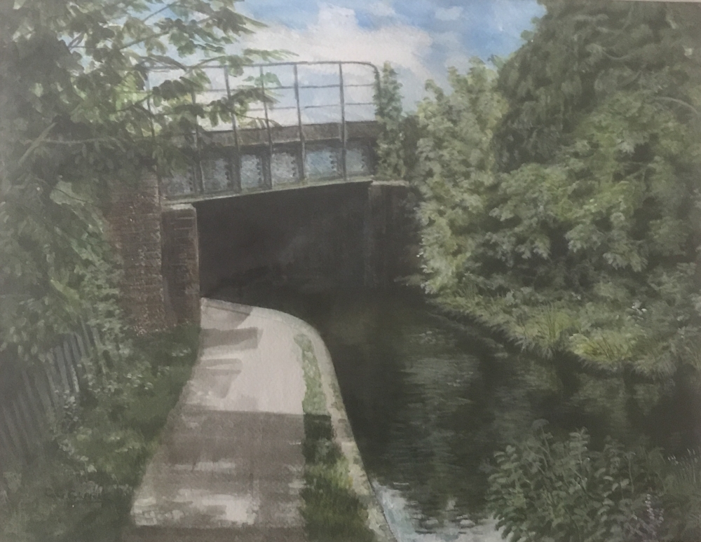 Taunton canal railway bridge 