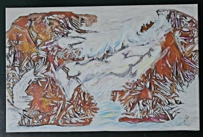 Black Ski Run.  SOLD