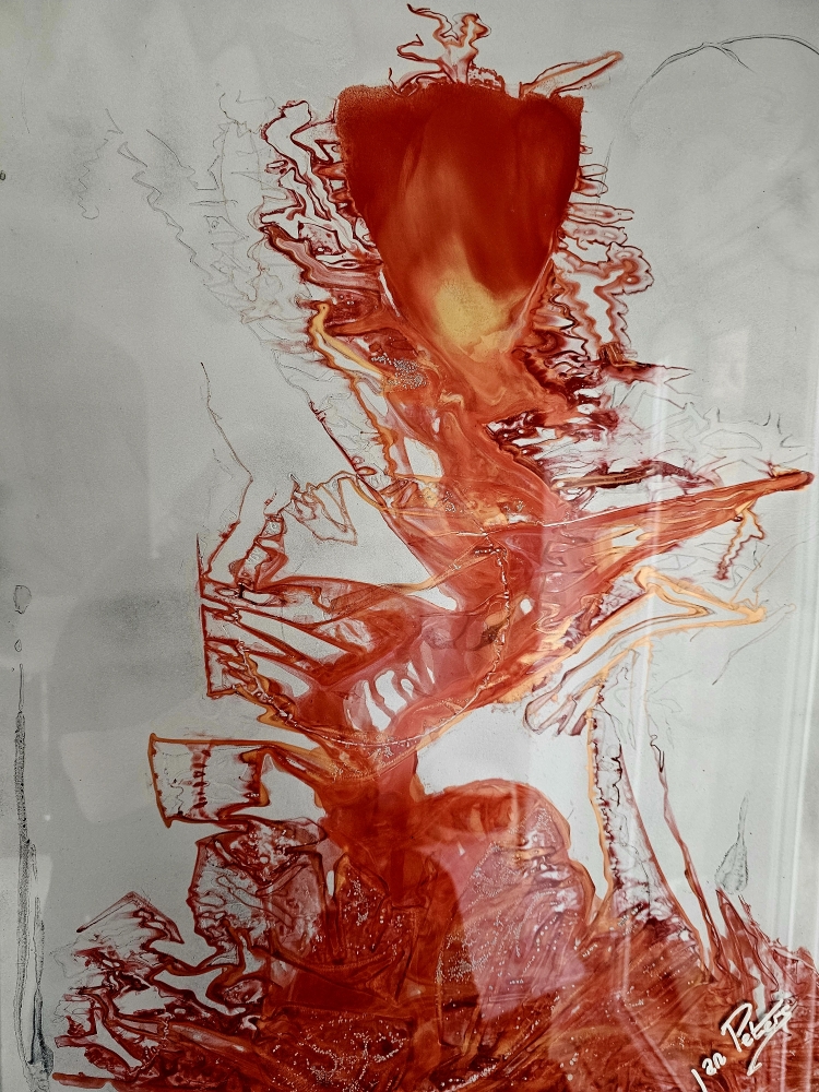 Smouldering Passion ( L acrylic glass)