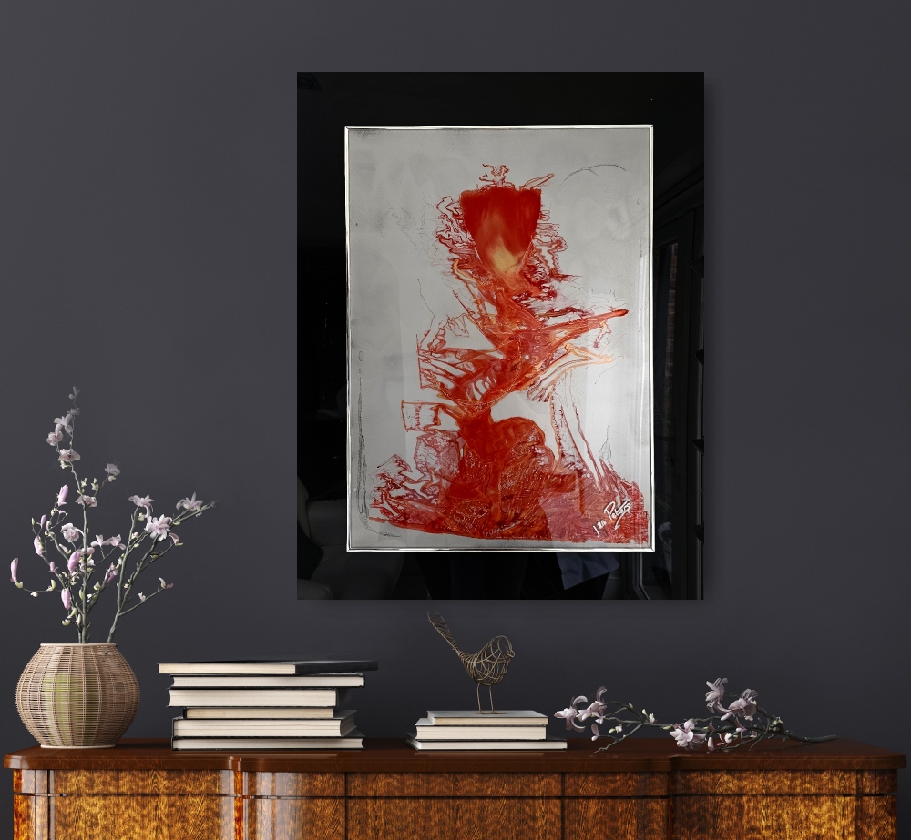 Smouldering Passion ( L acrylic glass)