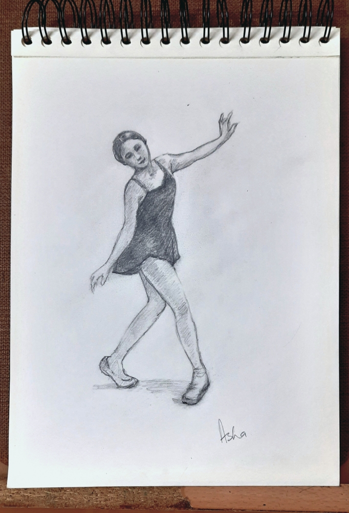 Ballerina Backstage 