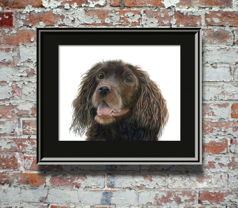 A Happy Smiling Cocker Spaniel Puppy