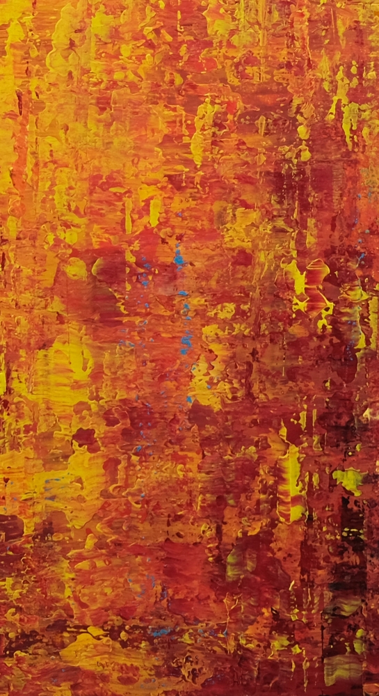 Yellow Abstract Painting V