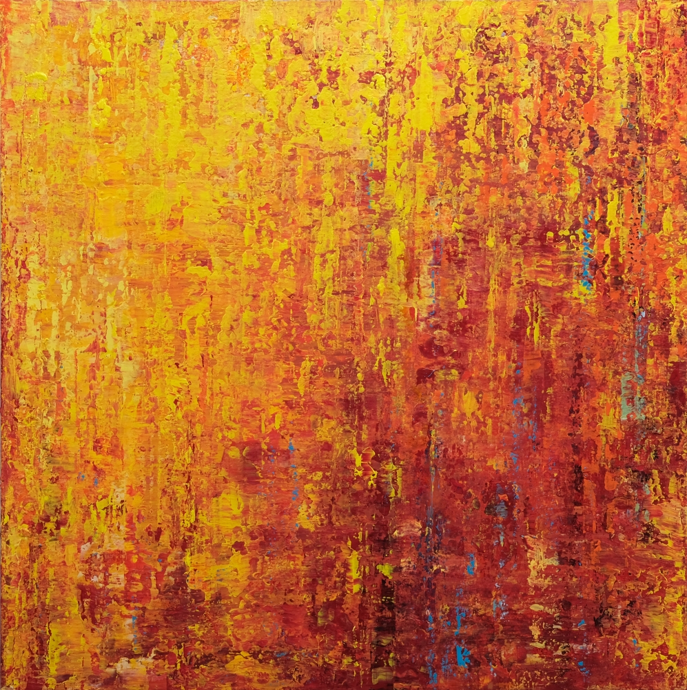 Yellow Abstract Painting V