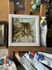 Miniature \"Portrait of an ordinary cat\"