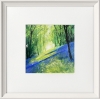 Impression of Bluebell Woodland framed
