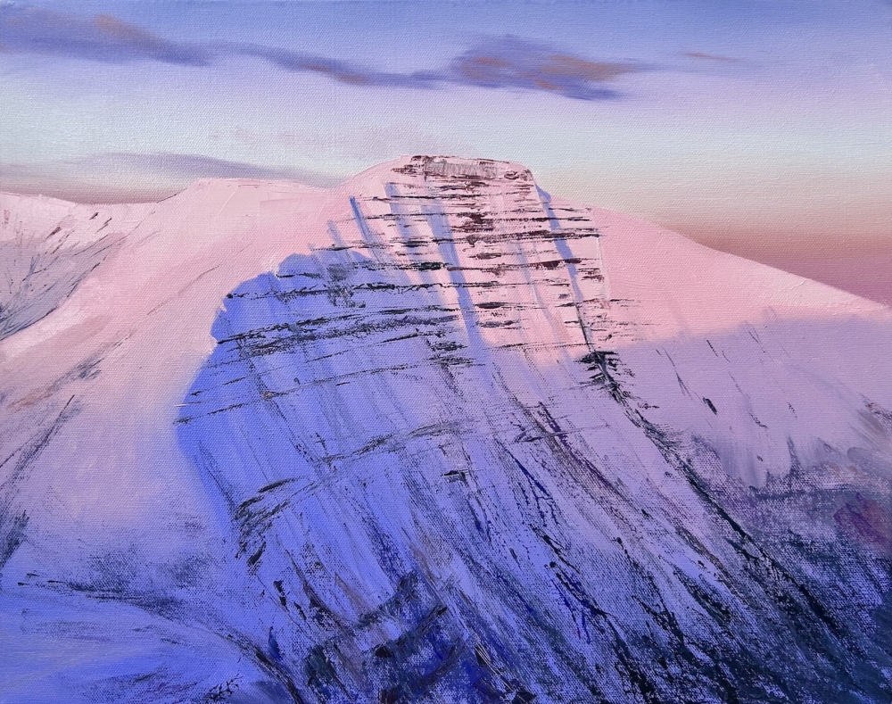 Winter Sun on Pen-Y-Fan