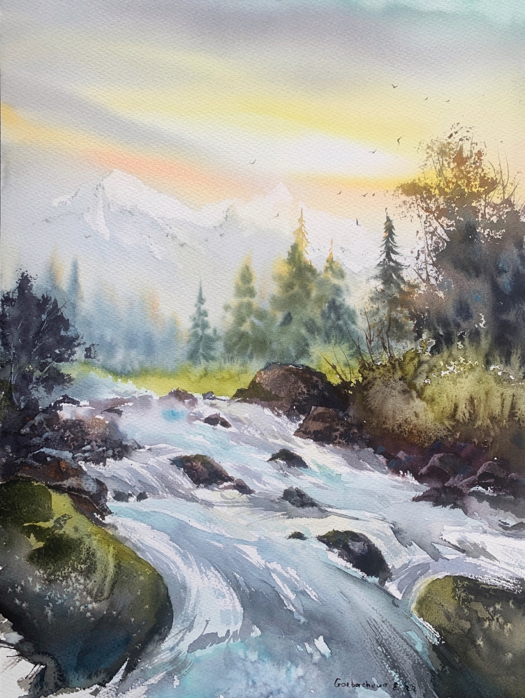 Mountain river #31