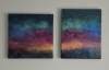 Rising Mist #3 Diptych