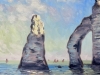 ‘The Cliffs at Etretat’ - Monet reproduction