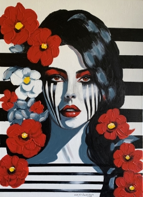 A Floral Enigma Award-Winning Artwork