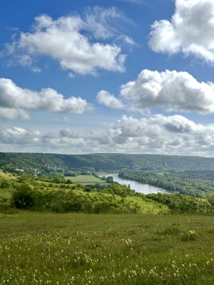 La Roche-Guyon au printemps