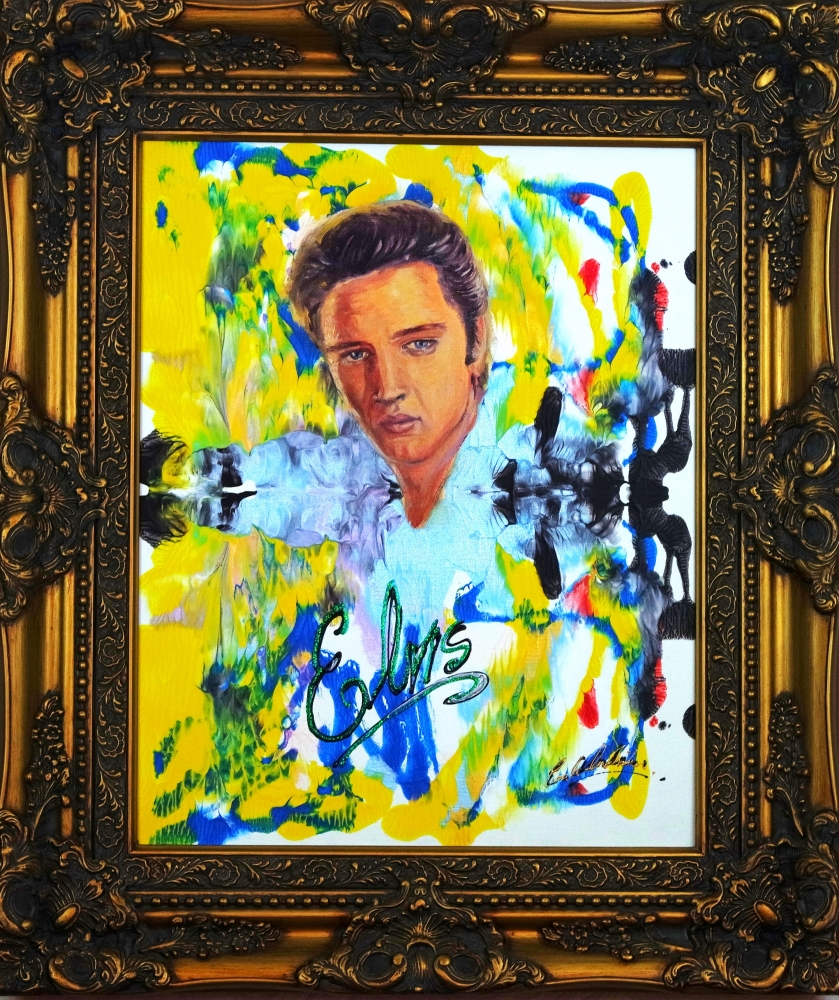 Abstract Portrait Elvis 864