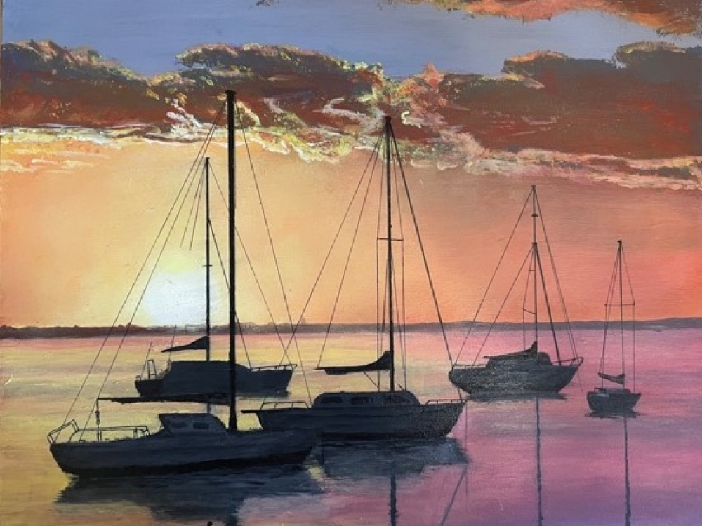 Boats at Sunset