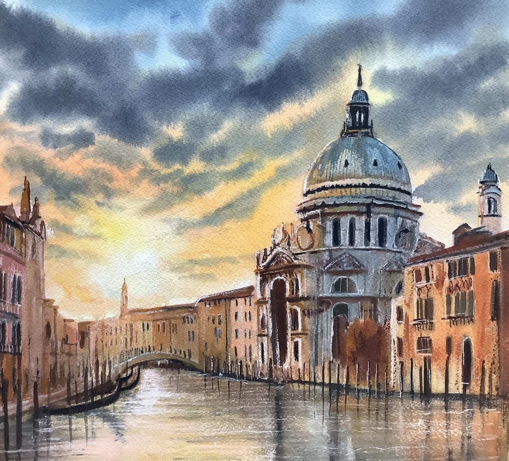 Venice sun set