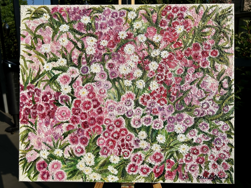 Sweet William multi floral by Elena Ciobanica