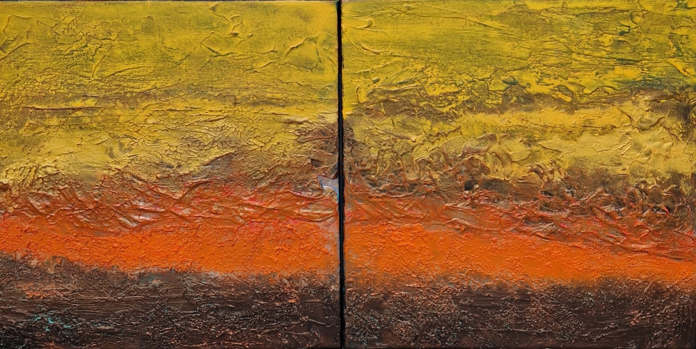 Marigold Diptych