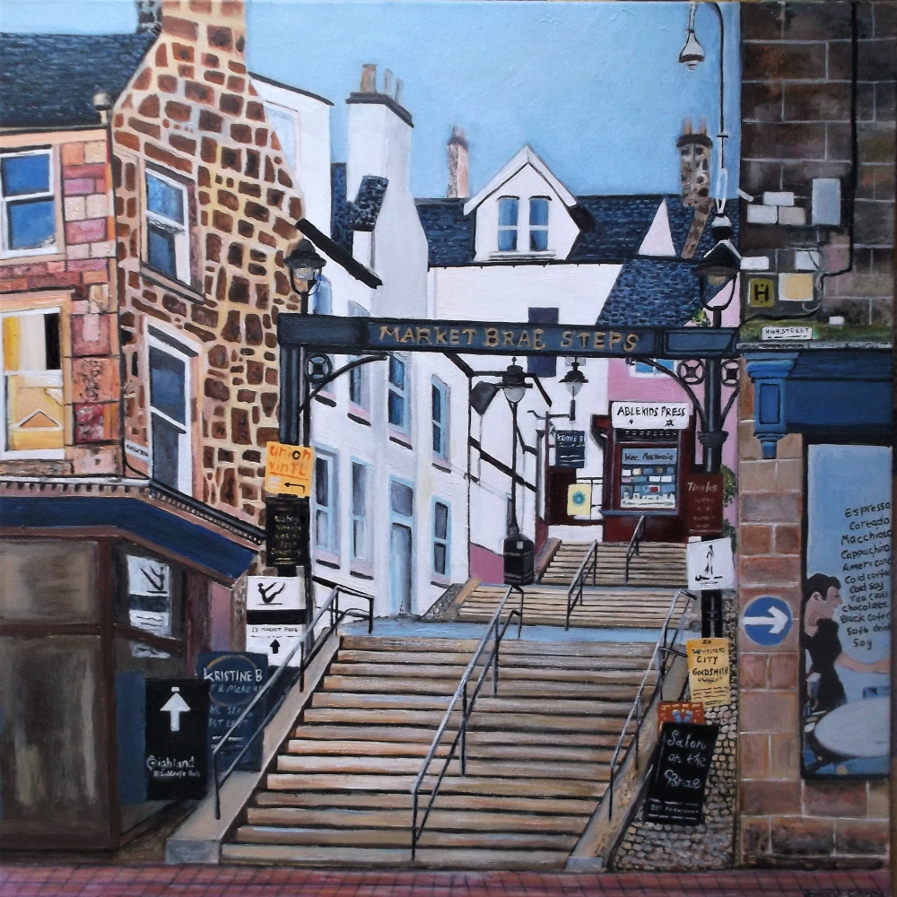 Market Brae Steps Inverness