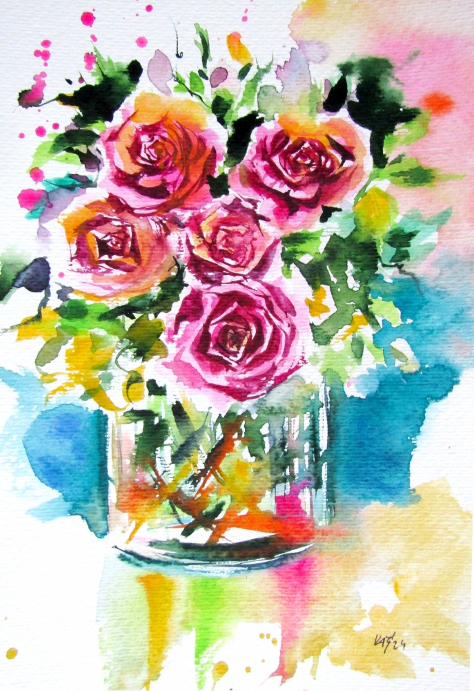 Roses still life