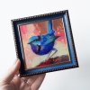 Fairywren bird painting