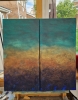 Rising Mist #2 Diptych 