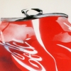 Crushed Coke (on a box canvas).