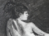 Drawing of Seated Nude No. 6