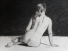 Drawing of Seated Nude No. 2