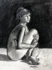 Drawing of Seated Nude No. 5