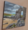 An original oil painting of the Church Doors, near Tenby.Pembrokeshire.