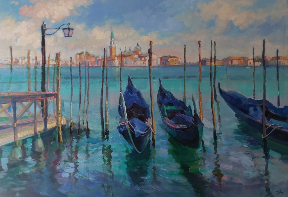 Gondolas at the Pier