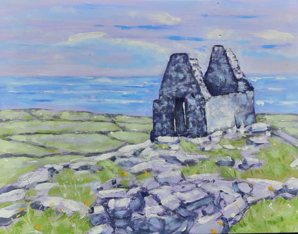 Little Church On Inis Mor.