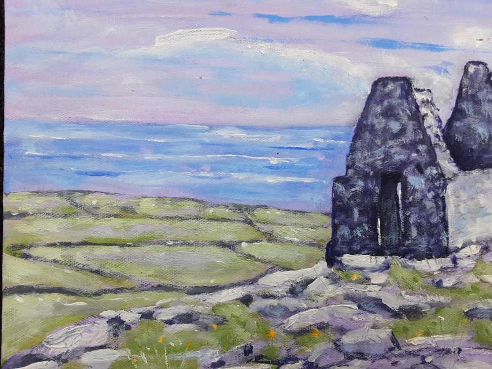 Little Church On Inis Mor.