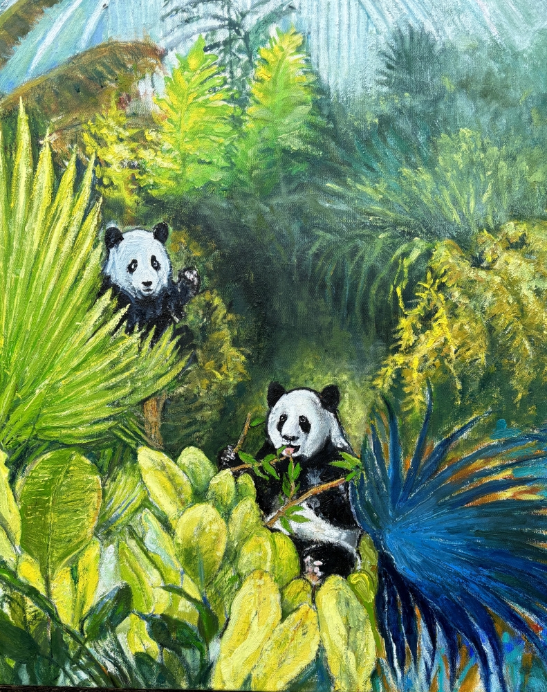 Pandas in Kew Gardens