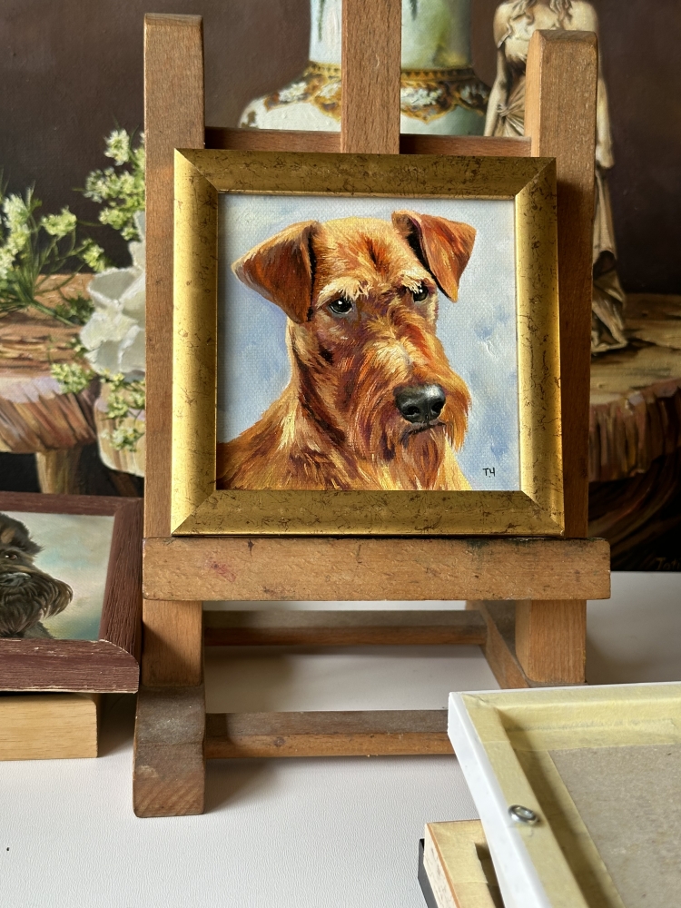 \"Miniature \"Irish Terrier\"