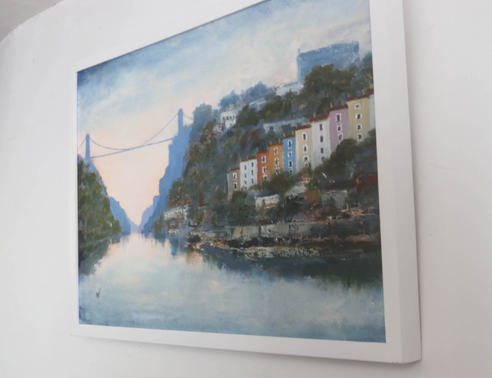 'The Avon Gorge at Clifton Bridge'.