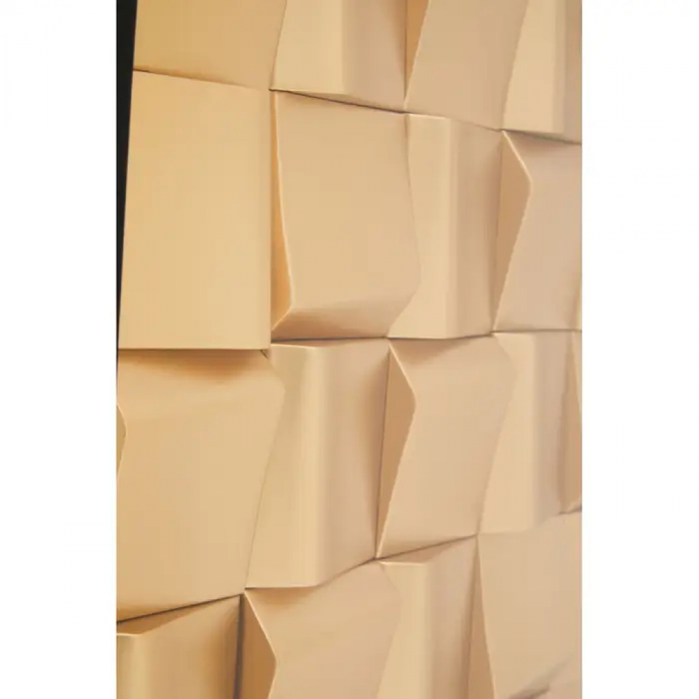 3D Gold Carving Wall Art