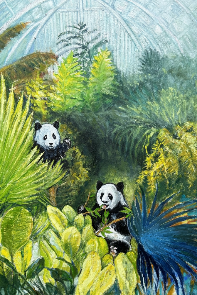 Pandas in Kew Gardens