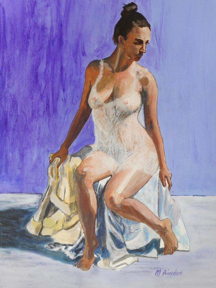 Seated  Lady in Negligee