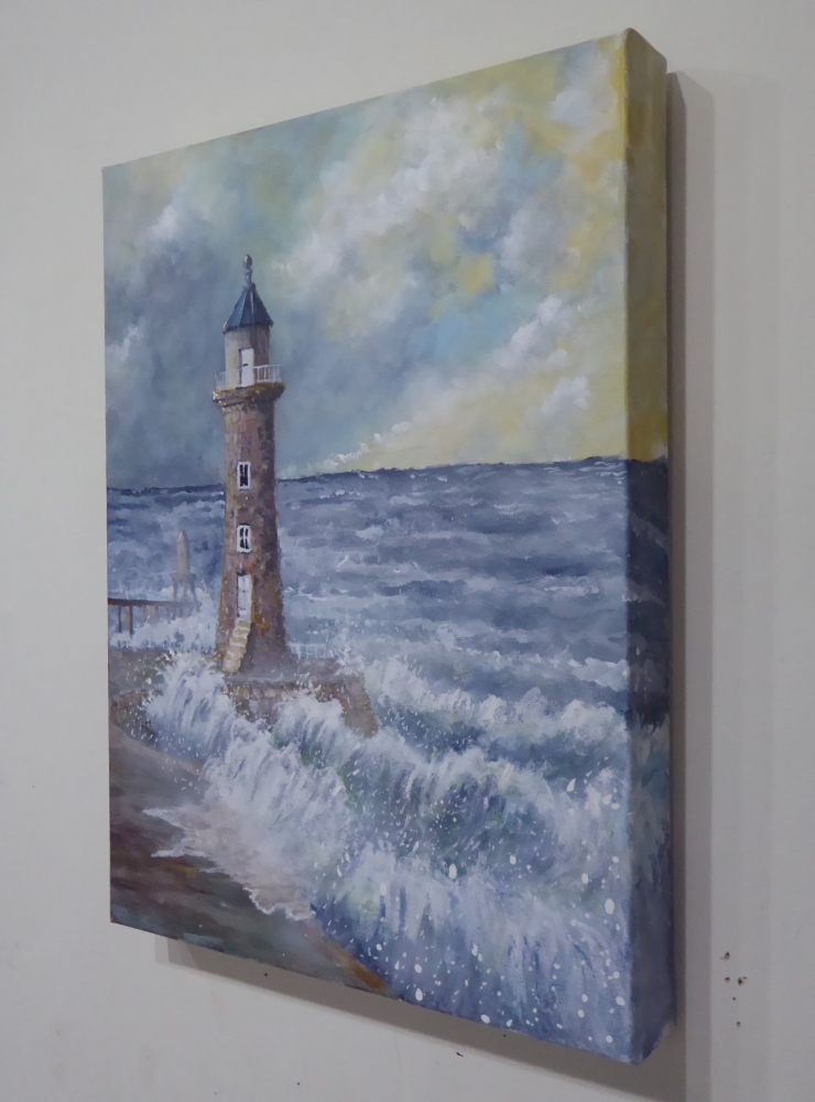 Whitby lighthouse East. Ref. SN 0421