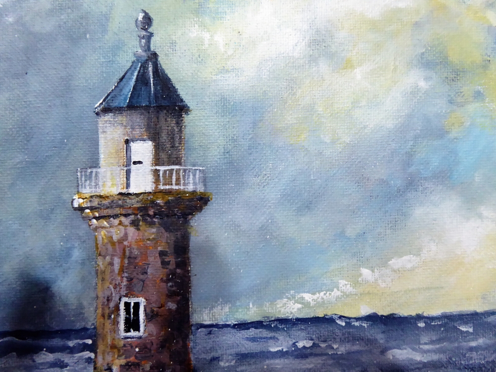 Whitby lighthouse East. Ref. SN 0421