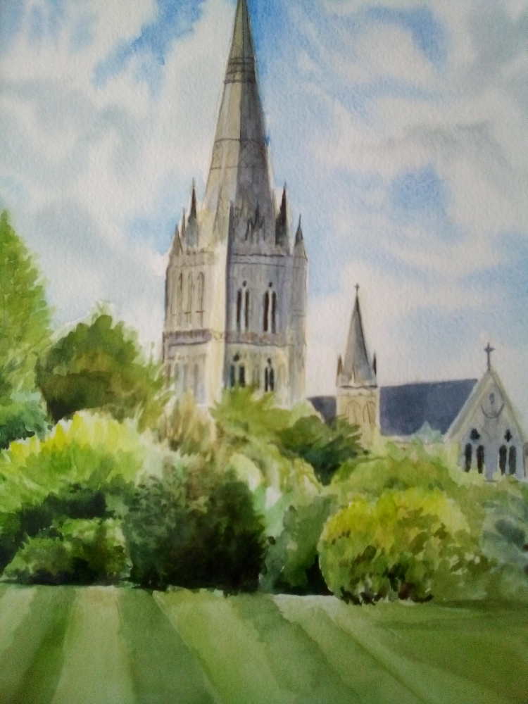 Salisbury Cathedral from Arundells