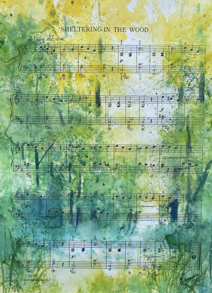 Woodland Glade on Original sheet music