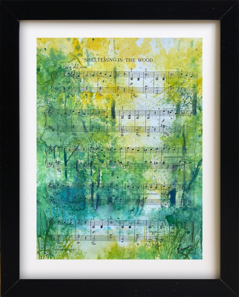 Woodland Glade on Original sheet music