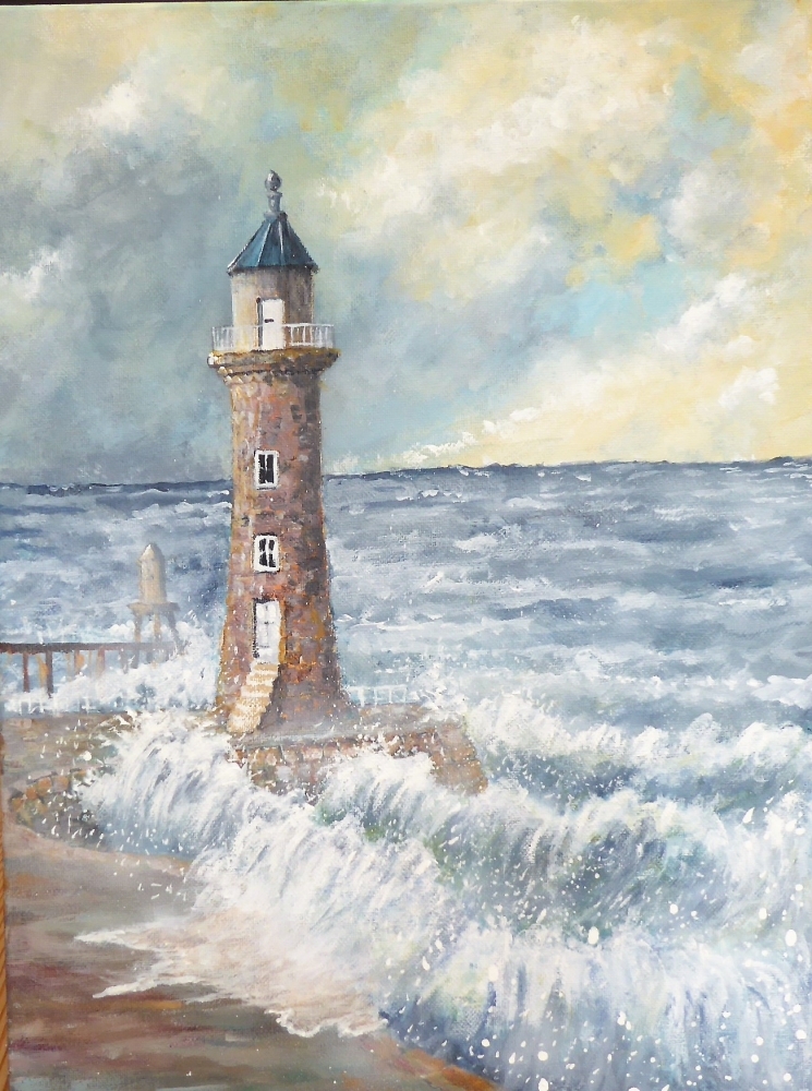 Whitby lighthouse East. Ref. SN 0421