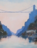 'The Avon Gorge at Clifton Bridge'.